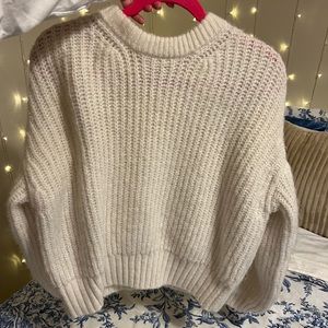 A New Day White Knit Sweater